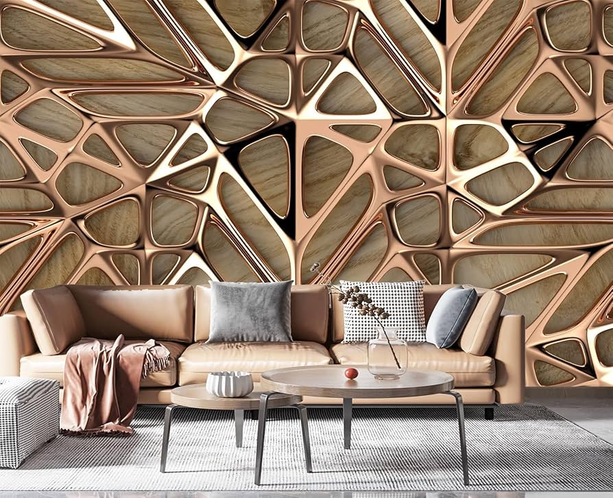 Luxury wallpaper interior